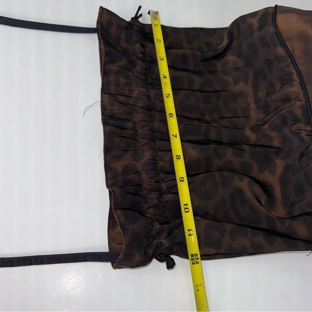 Mycra Pac Leopard Print Bucket Drawstring Handbag - Picture 12 of 16